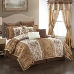 Flash Sale ???? Nanshing America Inc Nanshing Liberty 9 Pc. Comforter Set ????