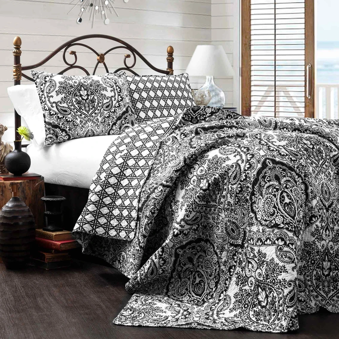 Promo ✔️ Lush Decor Aubree 3 Pc. Quilt Set ???? 1 Promo ✔️ Lush Decor Aubree 3 Pc. Quilt Set ????