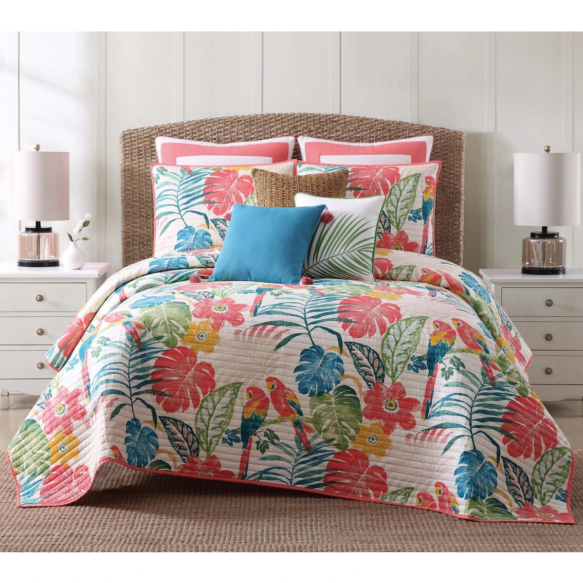 New ???? Oceanfront Resort Coco Paradise Quilt Set ???? 1 New ???? Oceanfront Resort Coco Paradise Quilt Set ????