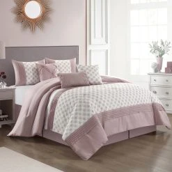 Outlet ⌛ Nanshing America Inc Nanshing Elisha 7 Pc. Comforter Set ????