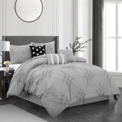 Wholesale ???? Grand Avenue Zama Solid 7 Pc. Comforter Set ⭐