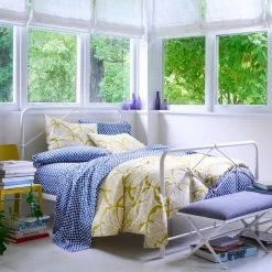 Cheap ???? Novogratz By Utica Feather Palm Golden Mustard Comforter Set ????