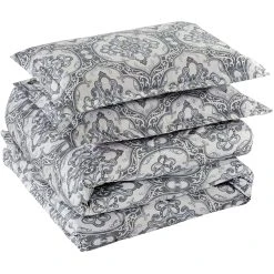 Cheapest ???? Bibb Home 1800 Series 3 Pc. Duvet Cover Set` ✔️