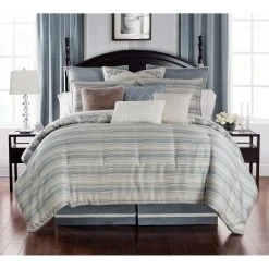 Flash Sale ???? Waterford Florence Chambray Blue Comforter Set ⭐ 7 Flash Sale ???? Waterford Florence Chambray Blue Comforter Set ⭐ -J. Queen New York shop unnamed file 534
