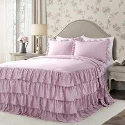 Buy ???? Lush Decor Allison Ruffle ???? Skirt Bedspread Set ???? -J. Queen New York shop unnamed file 56