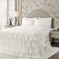 Buy ???? Lush Decor Allison Ruffle ???? Skirt Bedspread Set ???? -J. Queen New York shop unnamed file 57