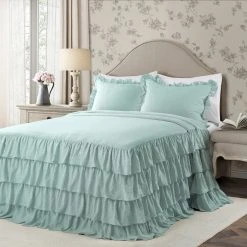 Buy ???? Lush Decor Allison Ruffle ???? Skirt Bedspread Set ???? -J. Queen New York shop unnamed file 59