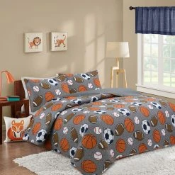 Best deal ???? Harper Lane Sports Balls 3 Pc. Quilt Set ????