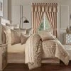 Brand new ⭐ J. Queen New York Decade Gold Comforter 4 Pc. Set ????