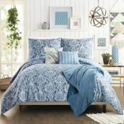 Discount ???? Jessica Simpson Tonal Damask Comforter Set ✔️