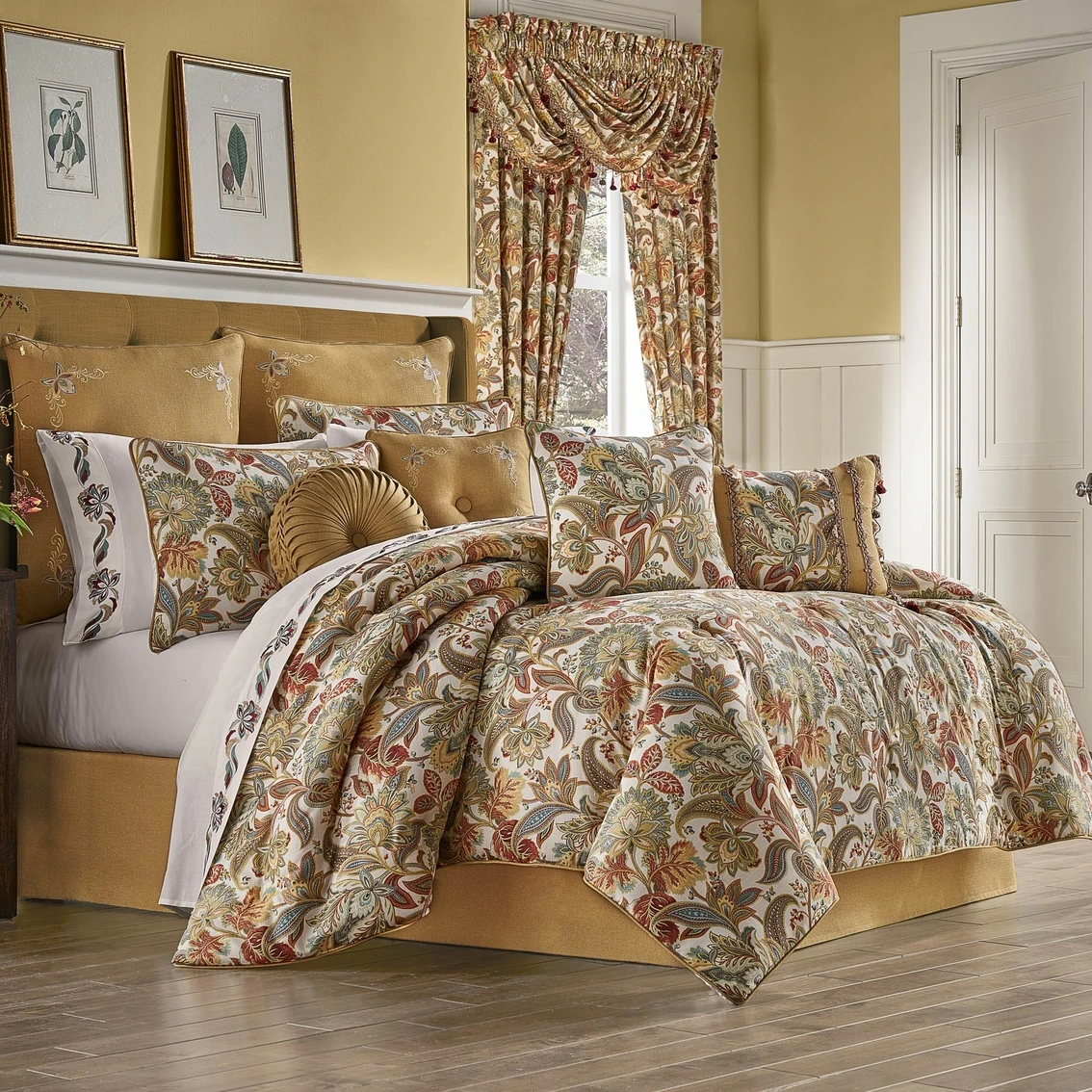 Deals ✨ Five Queens Court August Multi 4 Pc. Comforter Set ✨ 1 Deals ✨ Five Queens Court August Multi 4 Pc. Comforter Set ✨