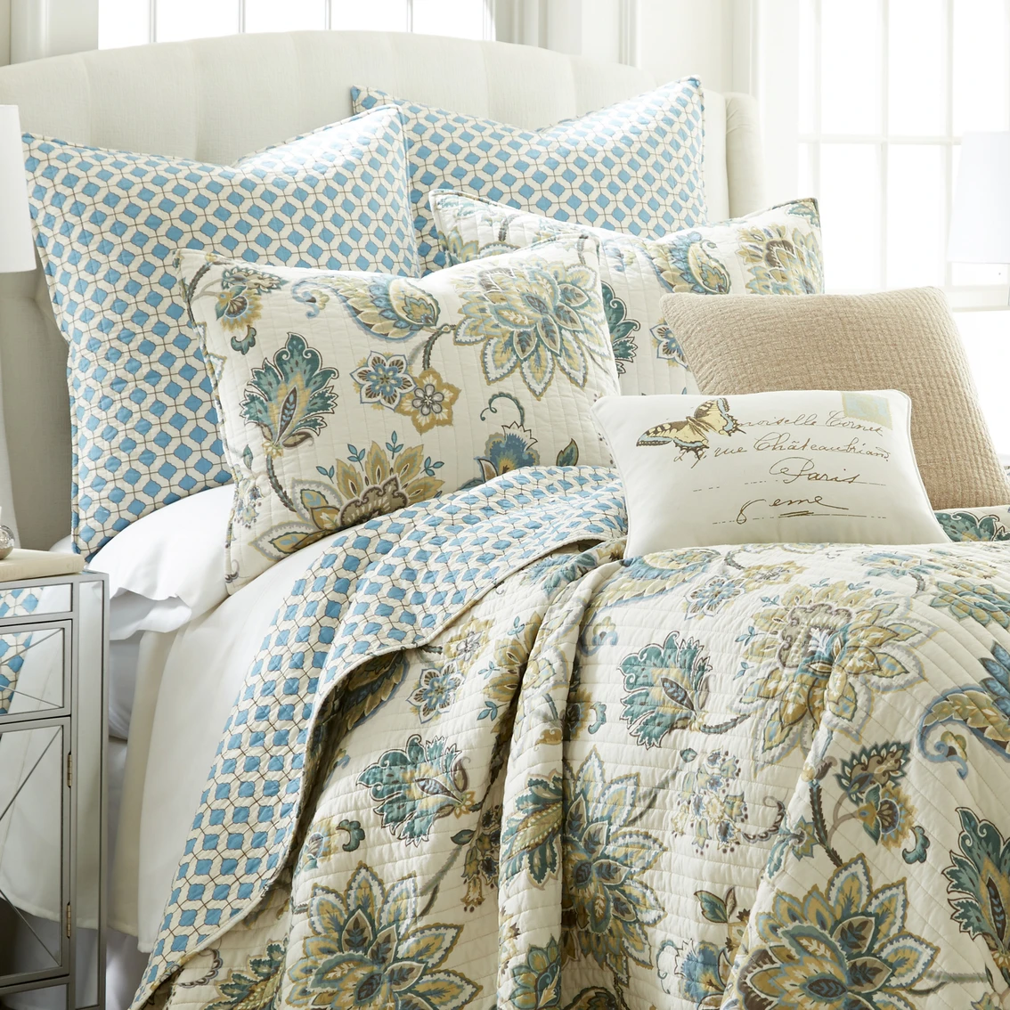 Deals ???? Levtex Home Gray Palladium Quilt Set ✔️ 2 Deals ???? Levtex Home Gray Palladium Quilt Set ✔️ - Image 2