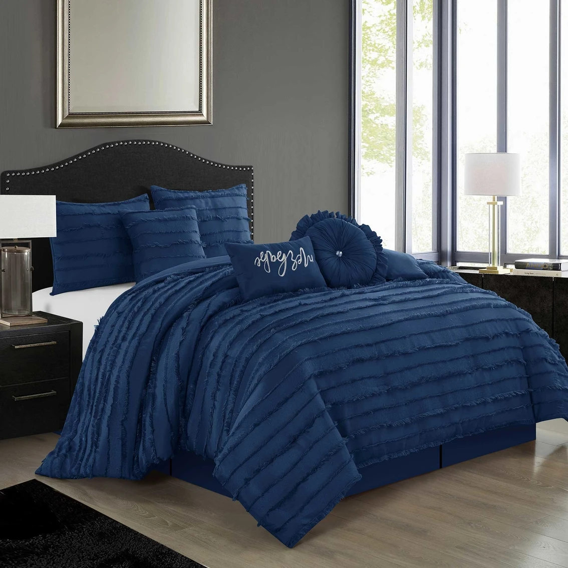 Buy ???? Nanshing America Inc Nanshing Merle 7 Pc. Comforter Set ???? 1 Buy ???? Nanshing America Inc Nanshing Merle 7 Pc. Comforter Set ????