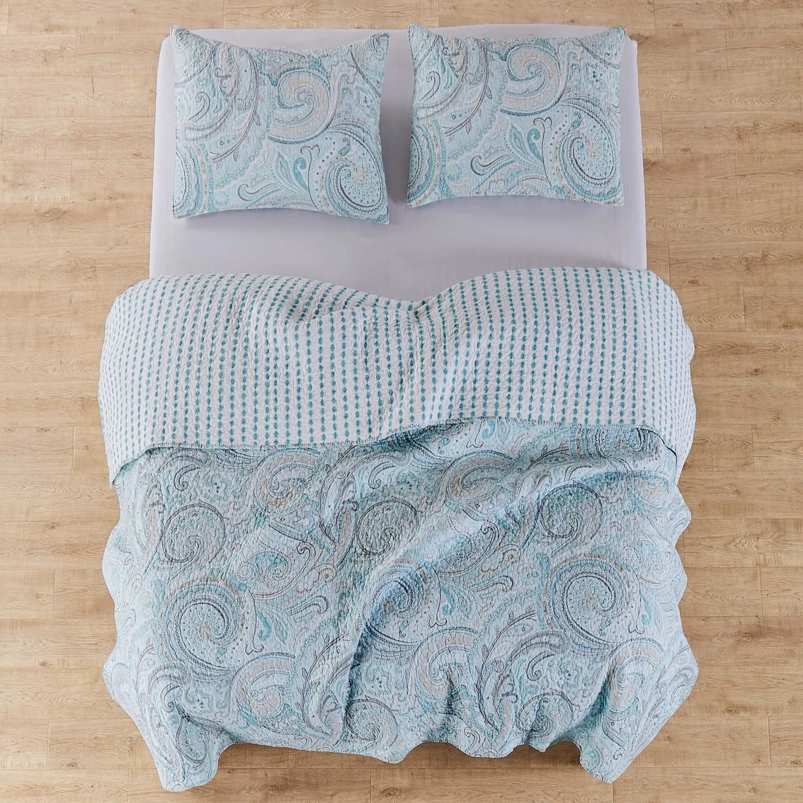 Best Pirce ???? Levtex Home Spruce Spa Quilt Set ???? 2 Best Pirce ???? Levtex Home Spruce Spa Quilt Set ???? - Image 2