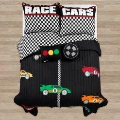 Promo ⭐ Lush Decor Racing Cars 5 Pc. Quilt Set ???? 7 Promo ⭐ Lush Decor Racing Cars 5 Pc. Quilt Set ???? -J. Queen New York shop unnamed file 851