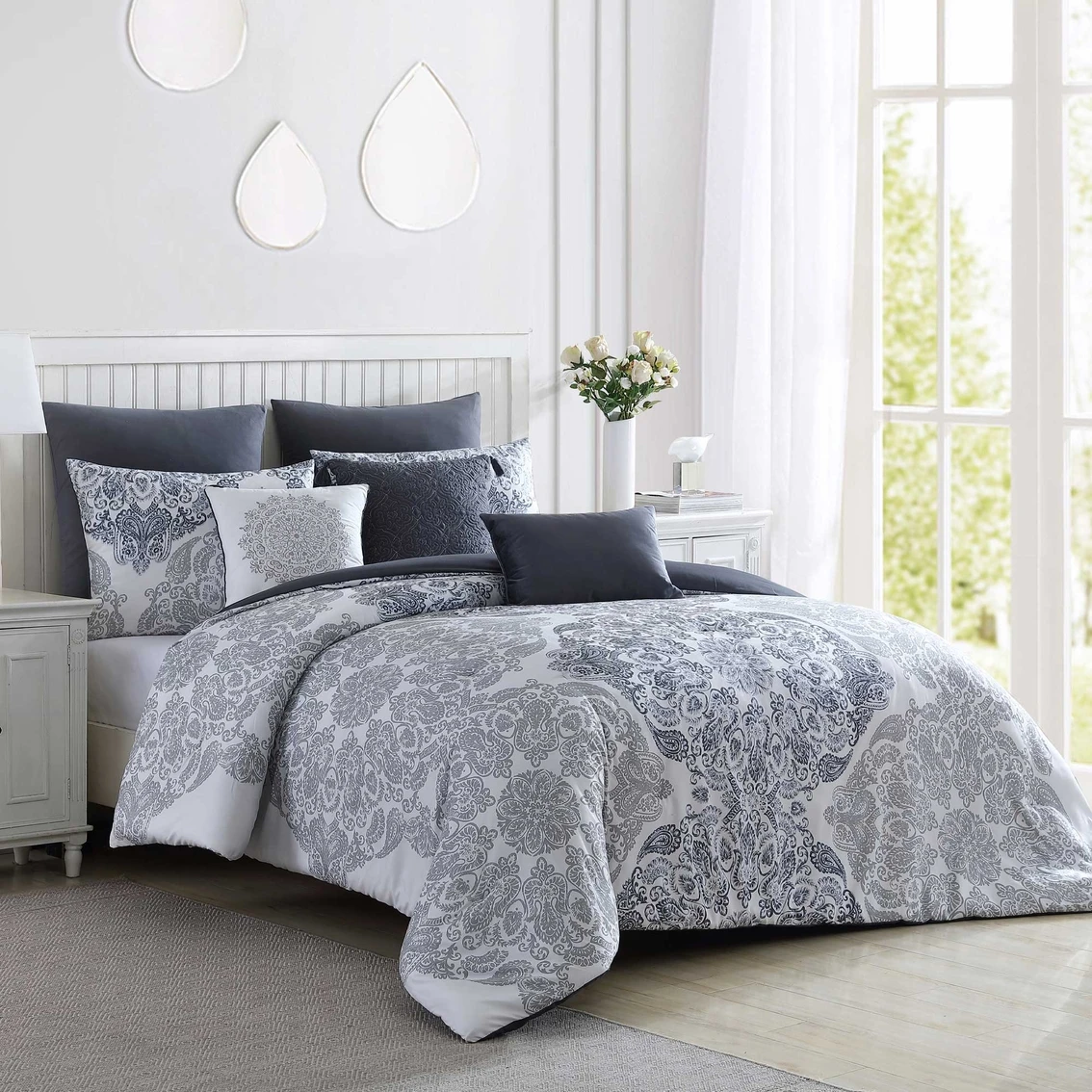 Wholesale ✨ Marie Claire Tori 8 Pc. Comforter Set ???? 2 Wholesale ✨ Marie Claire Tori 8 Pc. Comforter Set ???? - Image 2