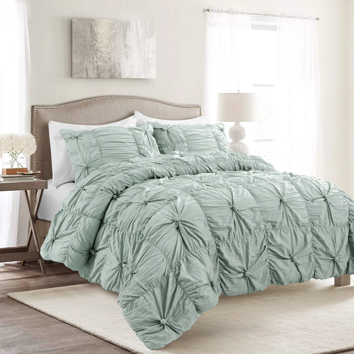 Best deal ???? Lush Decor Bella 3 Pc. Comforter Set ???? 2 Best deal ???? Lush Decor Bella 3 Pc. Comforter Set ???? - Image 2