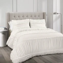 Best Pirce ???? Lush Decor Nova Ruffle 3 Pc. Comforter Set ❤️