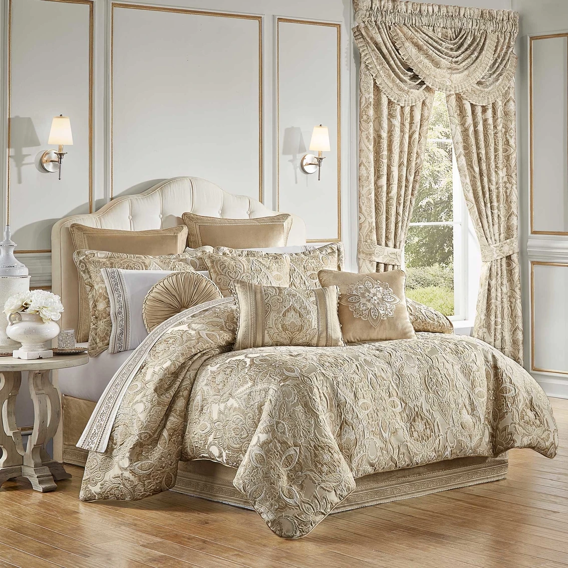 Promo ???? J. Queen New York Sandstone Beige 4 Pc. Comforter Set ???? 1 Promo ???? J. Queen New York Sandstone Beige 4 Pc. Comforter Set ????