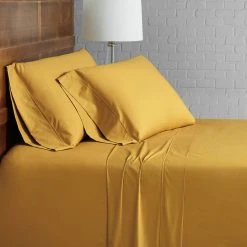Best deal ???? Brooklyn Loom Solid Cotton Percale 4 Pc. Sheet Set ????