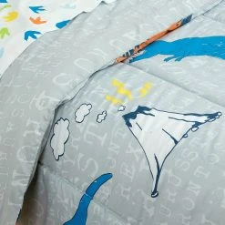 Best deal ⭐ Royale Linens Kidz Mix Dinosaur Volcano Walk Bed In A Bag ???? -J. Queen New York shop unnamed file 992